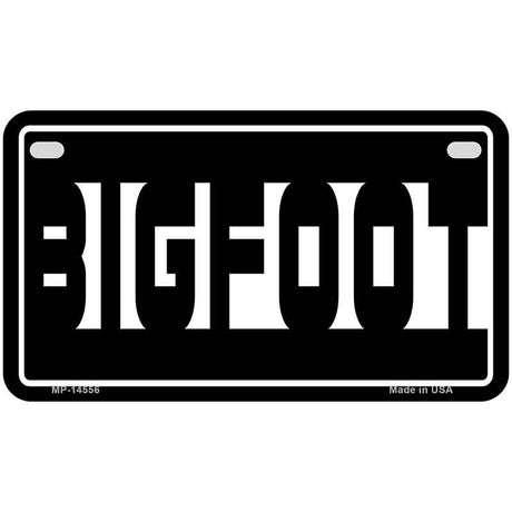 Bigfoot Hidden Novelty Metal License Plate LP-14556