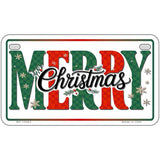 Merry Christmas Novelty Metal License Plate LP-14563