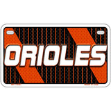 ORIOLES Graphic Novelty Metal License Plate LP-14567