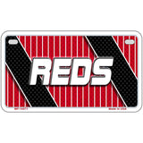 REDS Graphic Novelty Metal License Plate LP-14571