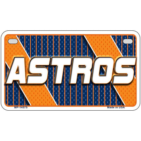 ASTROS Graphic Novelty Metal License Plate LP-14575