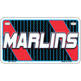 MARLINS Graphic Novelty Metal License Plate LP-14579