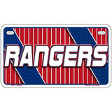 RANGERS Graphic Novelty Metal License Plate LP-14592 7" x 4" Motorcycle (MP)