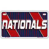 NATIONALS Graphic Novelty Metal License Plate LP-14594 7" x 4" Motorcycle (MP)