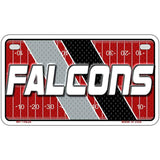 FALCONS Graphic Novelty Metal License Plate LP-14626 7" x 4" Motorcycle (MP)