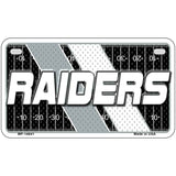RAIDERS Graphic Novelty Metal License Plate LP-14641