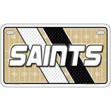 SAINTS Graphic Novelty Metal License Plate LP-14647