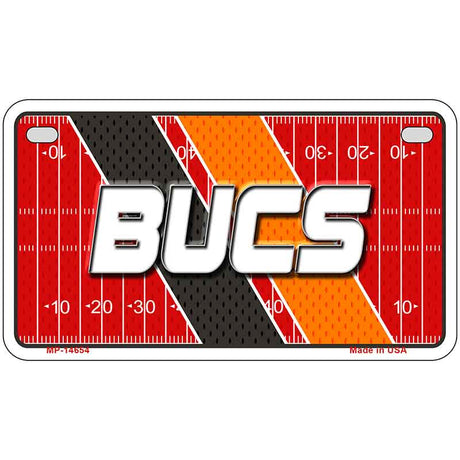 BUCS Graphic Novelty Metal License Plate LP-14654
