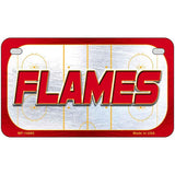 FLAMES Graphic Novelty Metal License Plate LP-14660 7" x 4" Motorcycle (MP)