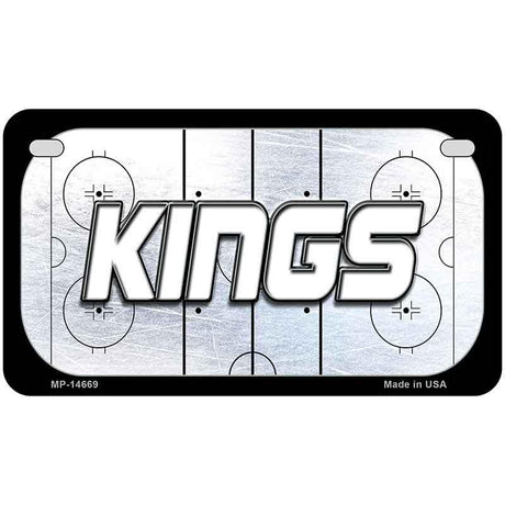 KINGS Graphic Novelty Metal License Plate LP-14669 7" x 4" Motorcycle (MP)
