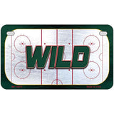 WILD Graphic Novelty Metal License Plate LP-14670 7" x 4" Motorcycle (MP)