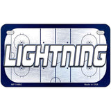 LIGHTNING Graphic Novelty Metal License Plate LP-14682 7" x 4" Motorcycle (MP)