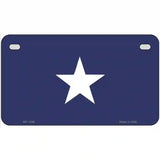 Bonnie Blue Flag Metal Novelty License Plate 7" x 4" (MP)