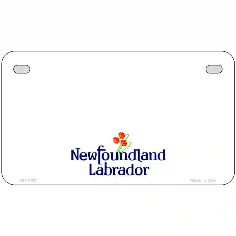 Newfoundland Novelty Metal License Plate 7" x 4" (MP)