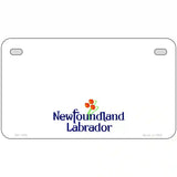 Newfoundland Novelty Metal License Plate 7" x 4" (MP)