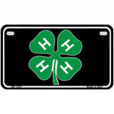 4-H Metal Novelty License Plate 7" x 4" (MP)