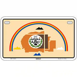 Navajo Flag Metal Novelty License Plate 7" x 4" (MP)