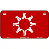 Oglala Sioux Tribe Flag Metal Novelty License Plate 7" x 4" (MP)