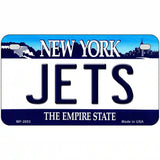 Jets New York State Novelty Metal License Plate 7" x 4" (MP)
