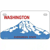 Washington Novelty State Blank Metal License Plate 7" x 4" (MP)