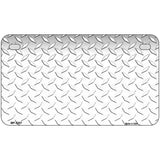 Diamond White Metal Novelty License Plate 7" x 4" (MP)