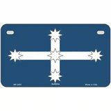 Eureka Flag Metal Novelty License Plate 7" x 4" (MP)