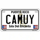 Camuy Puerto Rico Metal Novelty License Plate 7" x 4" (MP)