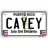 Cayey Puerto Rico Metal Novelty License Plate 7" x 4" (MP)