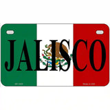 Jalisco on Mexico Flag Metal Novelty License Plate 7" x 4" (MP)
