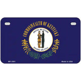 Kentucky State Flag Metal Novelty License Plate 7" x 4" (MP)