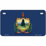 Vermont State Flag Metal Novelty License Plate 7" x 4" (MP)