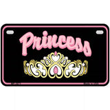Princess Tiara Metal Novelty License Plate 7" x 4" (MP)