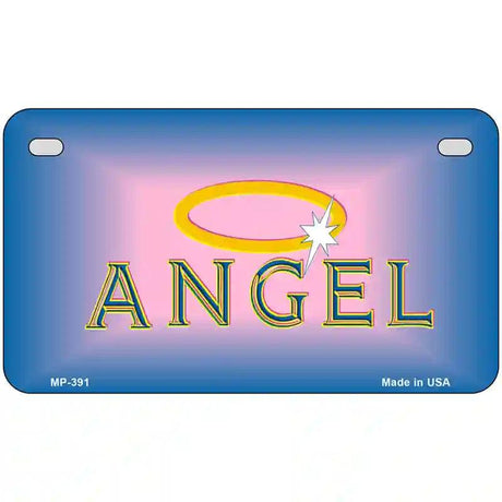 Angel Metal Novelty License Plate 7" x 4" (MP)