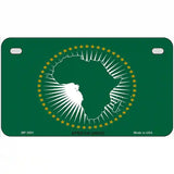 African Union Flag Metal Novelty License Plate 7" x 4" (MP)