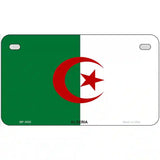 Algeria Flag Metal Novelty License Plate 7" x 4" (MP)