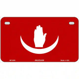 Anjouan Flag Metal Novelty License Plate 7" x 4" (MP)