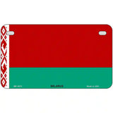 Belarus Flag Metal Novelty License Plate 7" x 4" (MP)
