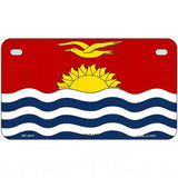 Kiribati Flag Metal Novelty License Plate 7" x 4" (MP)