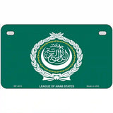 League Of Arab States Flag Metal Novelty License Plate 7" x 4" (MP)