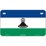 Lesotho Flag Metal Novelty License Plate 7" x 4" (MP)