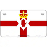 Northern Ireland Flag Metal Novelty License Plate 7" x 4" (MP)