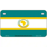 Organization African Unity Flag Metal Novelty License Plate 7" x 4" (MP)