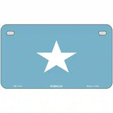 Somalia Flag Metal Novelty License Plate 7" x 4" (MP)