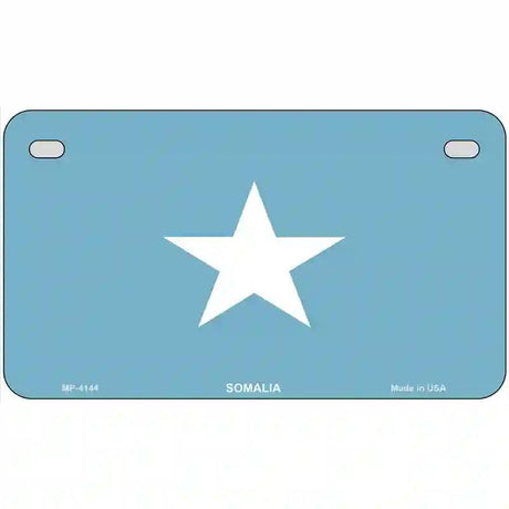 Somalia Flag Metal Novelty License Plate 7" x 4" (MP)