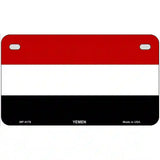 Yemen Flag Metal Novelty License Plate 7" x 4" (MP)
