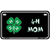 4-H Mom Metal Novelty License Plate 7" x 4" (MP)