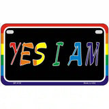 Yes I Am Metal Novelty License Plate 7" x 4" (MP)
