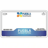 Puebla Mexico Novelty Metal License Plate 7" x 4" (MP)