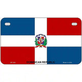 Dominican Republic Flag Metal Novelty License Plate 7" x 4" (MP)