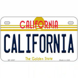 California Novelty Metal License Plate 7" x 4" (MP)
